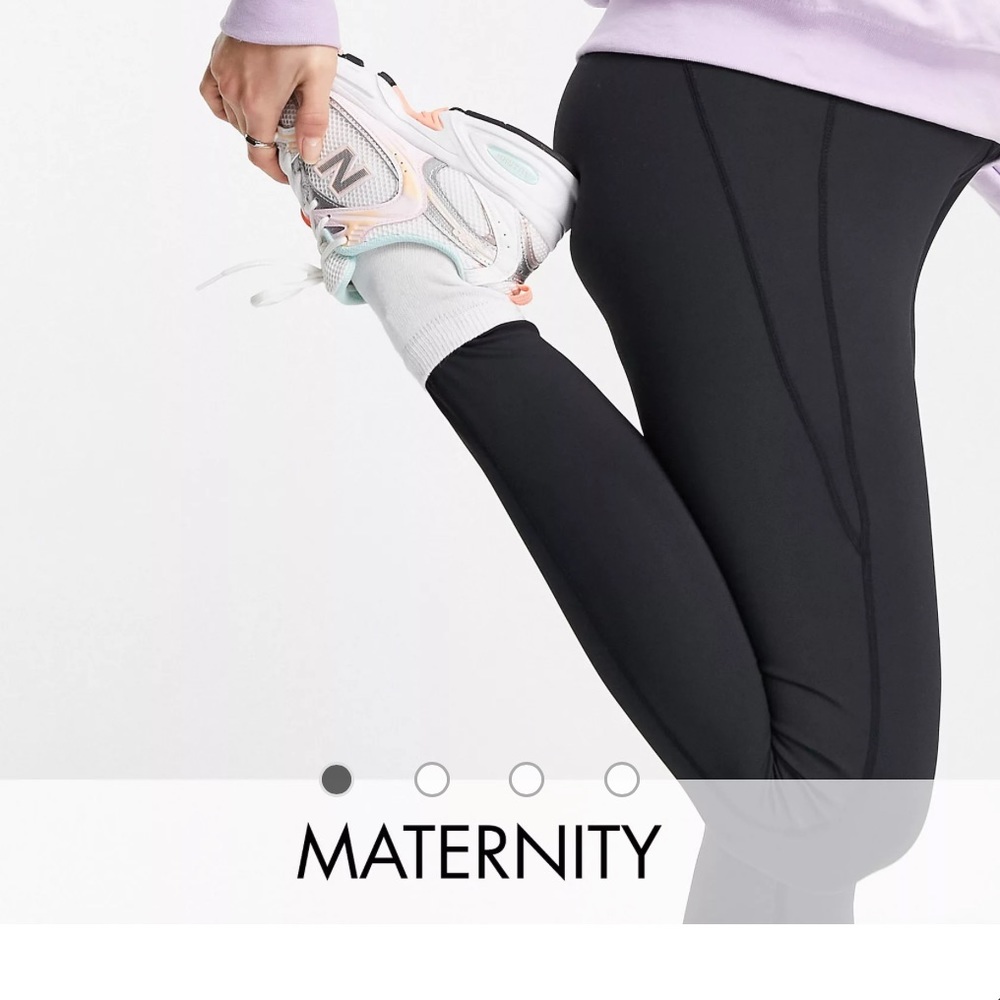 South Beach Maternity over the bump leggings in black